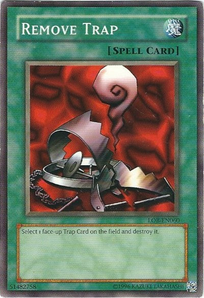 Remove Trap (LOB-EN060) [Legend of Blue Eyes White Dragon (Worldwide English)]