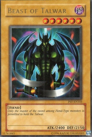 Beast of Talwar (PSV-EN103) [Pharaoh's Servant (Worldwide English)]