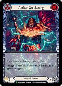 Aether Quickening (Blue) - FAB114 (FAB114) [Flesh and Blood: Promo Cards]