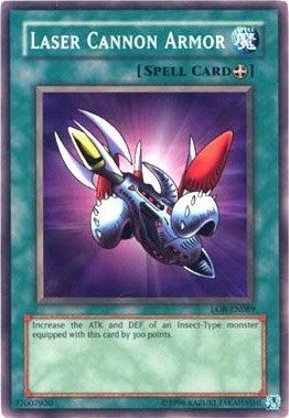 Laser Cannon Armor (LOB-EN089) [Legend of Blue Eyes White Dragon (Worldwide English)]