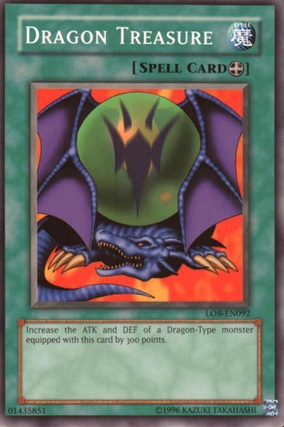 Dragon Treasure (LOB-EN092) [Legend of Blue Eyes White Dragon (Worldwide English)]