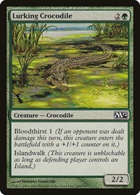 Lurking Crocodile (184) [Magic 2012 (M12)]