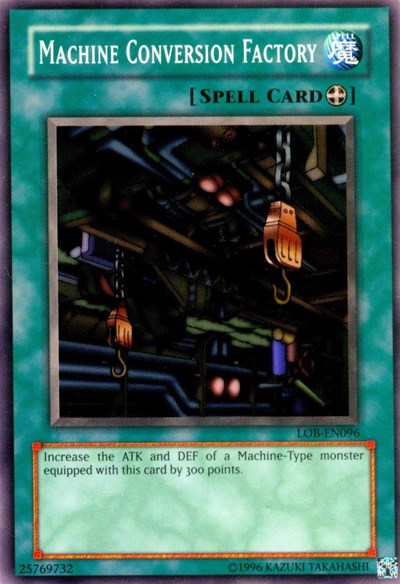 Machine Conversion Factory (LOB-EN096) [Legend of Blue Eyes White Dragon (Worldwide English)]