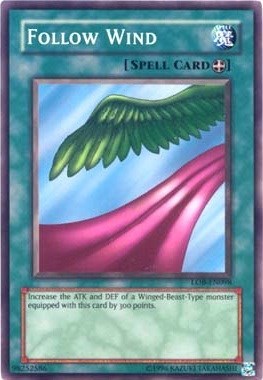 Follow Wind (LOB-EN098) [Legend of Blue Eyes White Dragon (Worldwide English)]