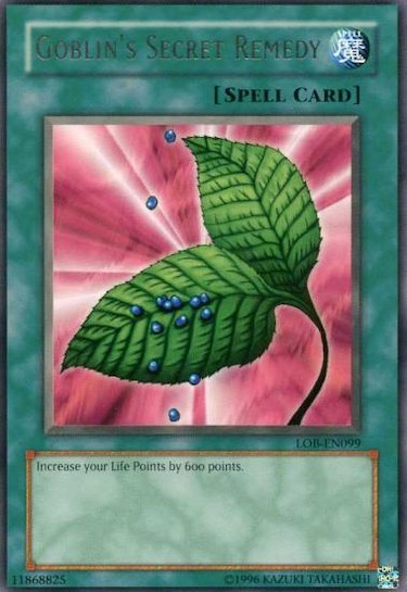 Goblin's Secret Remedy (LOB-EN099) [Legend of Blue Eyes White Dragon (Worldwide English)]