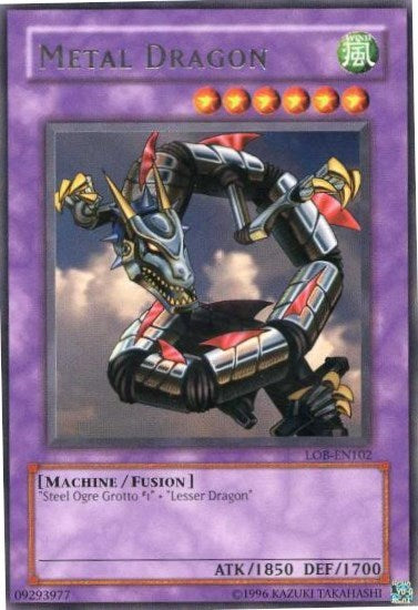 Metal Dragon (LOB-EN102) [Legend of Blue Eyes White Dragon (Worldwide English)]