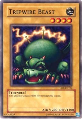 Tripwire Beast (LOB-EN104) [Legend of Blue Eyes White Dragon (Worldwide English)]