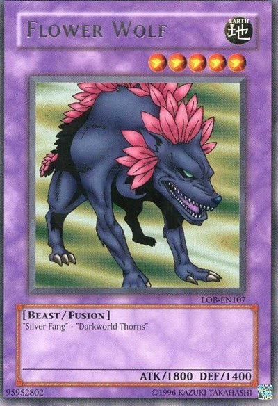 Flower Wolf (LOB-EN107) [Legend of Blue Eyes White Dragon (Worldwide English)]