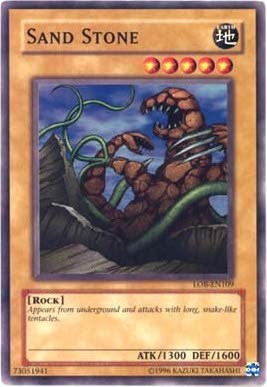 Sand Stone (LOB-EN109) [Legend of Blue Eyes White Dragon (Worldwide English)]