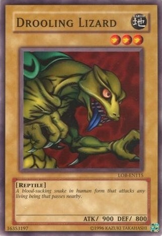 Drooling Lizard (LOB-EN115) [Legend of Blue Eyes White Dragon (Worldwide English)]