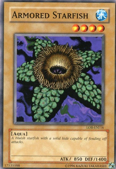 Armored Starfish (LOB-EN116) [Legend of Blue Eyes White Dragon (Worldwide English)]