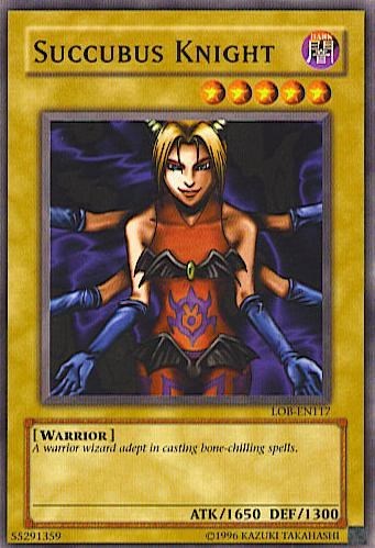 Succubus Knight (LOB-EN117) [Legend of Blue Eyes White Dragon (Worldwide English)]