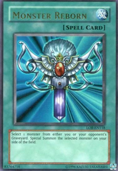 Monster Reborn (LOB-EN118) [Legend of Blue Eyes White Dragon (Worldwide English)]
