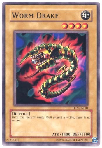 Worm Drake (LON-EN004) [Labyrinth of Nightmare (Worldwide English)]