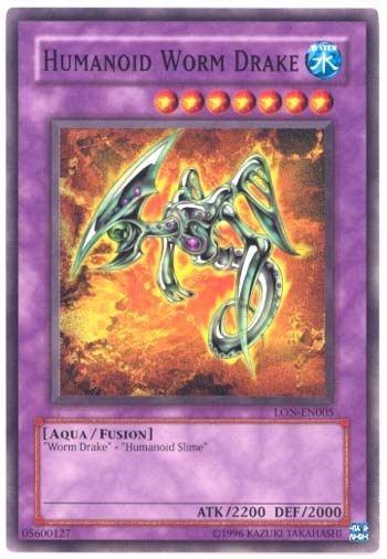 Humanoid Worm Drake (LON-EN005) [Labyrinth of Nightmare (Worldwide English)]