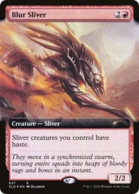 Blur Sliver (Extended Art) (637) [Secret Lair Drop Series]