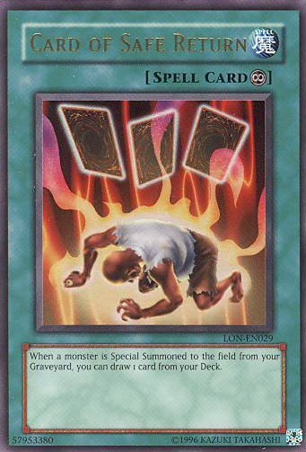 Card of Safe Return (LON-EN029) [Labyrinth of Nightmare (Worldwide English)]