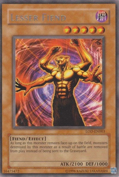 Lesser Fiend (LOD-EN003) [Legacy of Darkness (Worldwide English)]