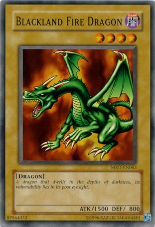 Blackland Fire Dragon (MRD-EN062) [Metal Raiders (Worldwide English)]