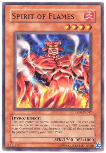 Spirit of Flames (LON-EN067) [Labyrinth of Nightmare (Worldwide English)]