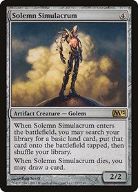 Solemn Simulacrum (217) [Magic 2012 (M12)]
