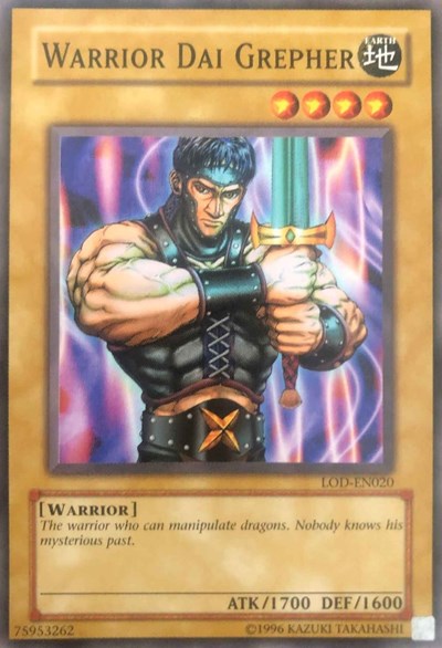 Warrior Dai Grepher (LOD-EN020) [Legacy of Darkness (Worldwide English)]