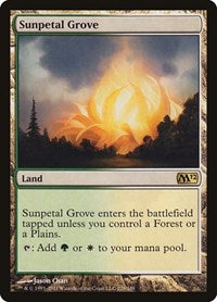 Sunpetal Grove (229) [Magic 2012 (M12)]