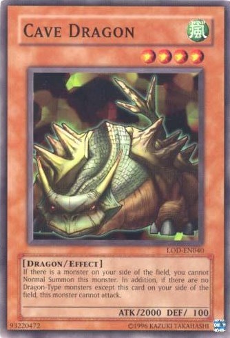 Cave Dragon (LOD-EN040) [Legacy of Darkness (Worldwide English)]