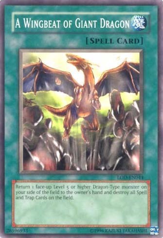 A Wingbeat of Giant Dragon (LOD-EN044) [Legacy of Darkness (Worldwide English)]