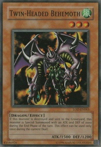 Twin-Headed Behemoth (LOD-EN063) [Legacy of Darkness (Worldwide English)]