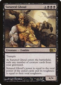 Sutured Ghoul (112) [Magic 2012 (M12)]