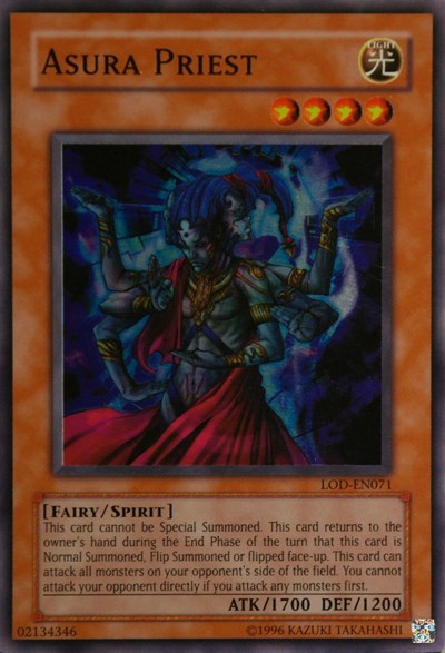 Asura Priest (LOD-EN071) [Legacy of Darkness (Worldwide English)]
