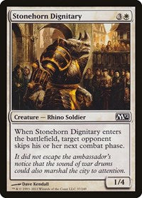 Stonehorn Dignitary (37) [Magic 2012 (M12)]