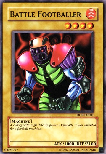 Battle Footballer (DCR-EN001) [Dark Crisis (Worldwide English)]