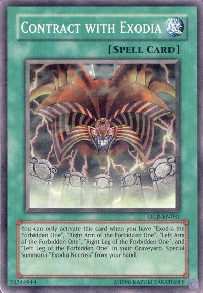 Contract with Exodia (DCR-EN031) [Dark Crisis (Worldwide English)]