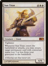 Sun Titan (39) [Magic 2012 (M12)]