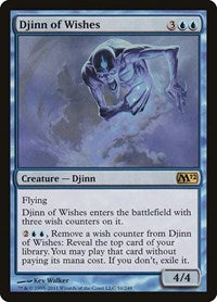 Djinn of Wishes (51) [Magic 2012 (M12)]