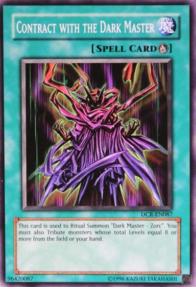 Contract with the Dark Master (DCR-EN087) [Dark Crisis (Worldwide English)]