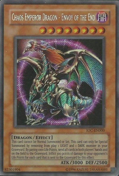 Chaos Emperor Dragon - Envoy of the End (IOC-EN000) [Invasion of Chaos (Worldwide English)]