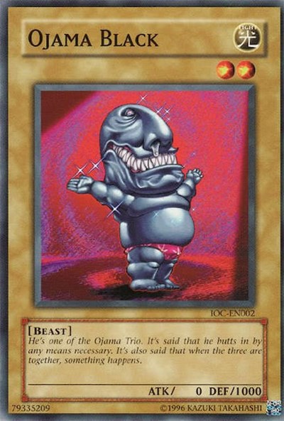 Ojama Black (IOC-EN002) [Invasion of Chaos (Worldwide English)]