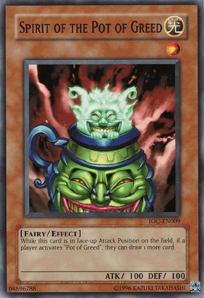 Spirit of the Pot of Greed (IOC-EN009) [Invasion of Chaos (Worldwide English)]