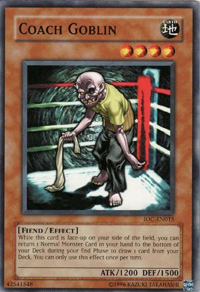 Coach Goblin (IOC-EN015) [Invasion of Chaos (Worldwide English)]
