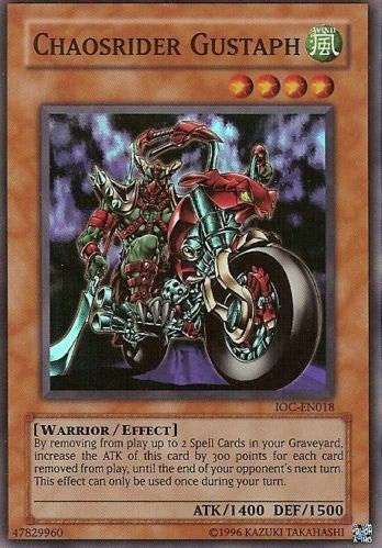 Chaosrider Gustaph (IOC-EN018) [Invasion of Chaos (Worldwide English)]