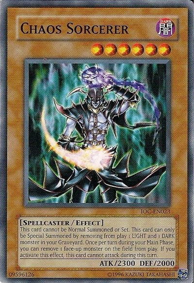 Chaos Sorcerer (IOC-EN023) [Invasion of Chaos (Worldwide English)]