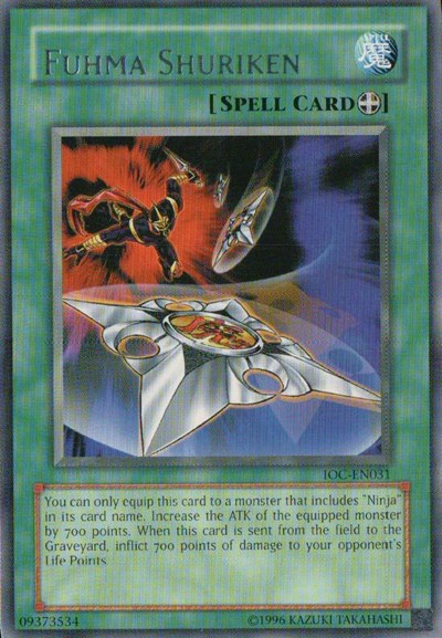 Fuhma Shuriken (IOC-EN031) [Invasion of Chaos (Worldwide English)]