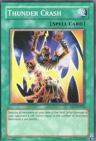 Thunder Crash (IOC-EN043) [Invasion of Chaos (Worldwide English)]