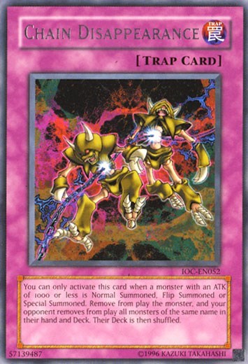 Chain Disappearance (IOC-EN052) [Invasion of Chaos (Worldwide English)]