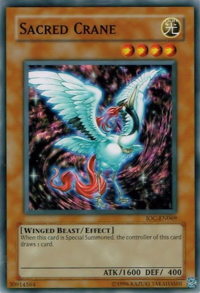 Sacred Crane (IOC-EN069) [Invasion of Chaos (Worldwide English)]