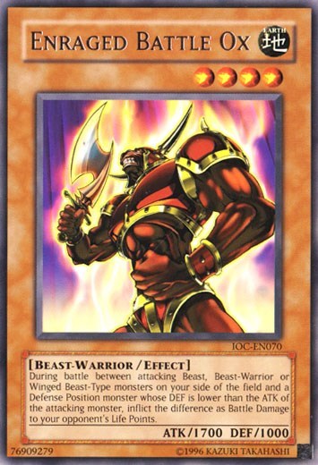 Enraged Battle Ox (IOC-EN070) [Invasion of Chaos (Worldwide English)]