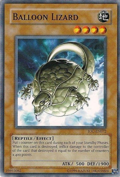 Balloon Lizard (IOC-EN072) [Invasion of Chaos (Worldwide English)]